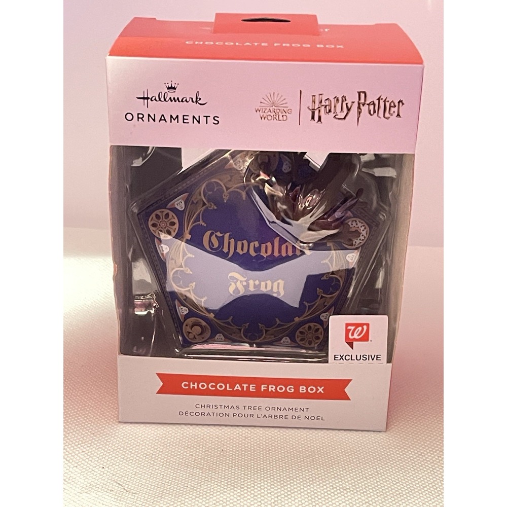 Hallmark CHOCOLATE FROG BOX ORNAMENT - Wizarding‎ World Harry Potter - 2023 NEW